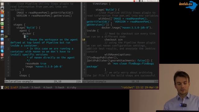 2018.03.29 Юрий Тимошин - One CI Server to Rule Them All: Declarative Pipelines смотреть онлайн