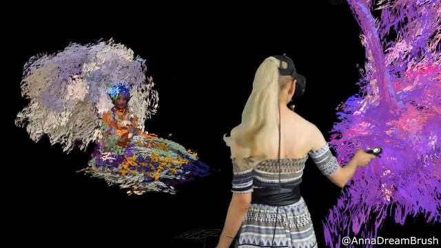 Virtual reality painting: Chatting with summer's elf смотреть онлайн