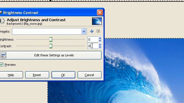 Modificarea luminozitatii si a contrastului in Gimp смотреть онлайн
