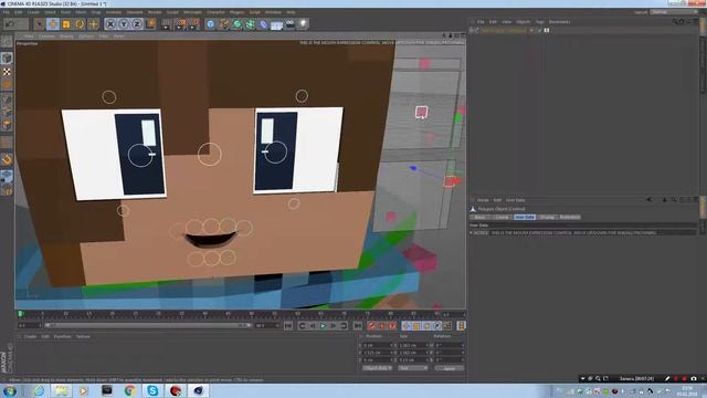 [Гайд] Как сделать 3D арт вашего скина в стиле Minecraft? смотреть онлайн