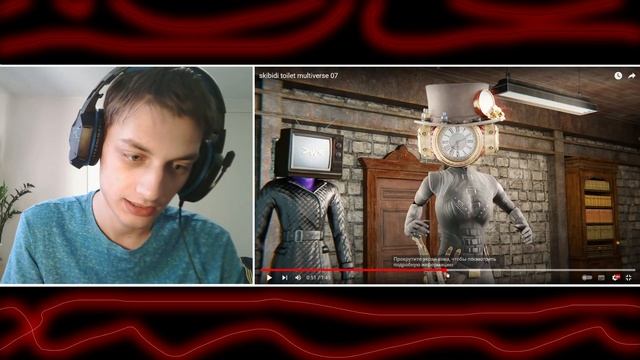 Скибиди Туалет Мультивселенная (все серии) 1-11 - Реакция на DOM Studio Skibidi Toilet Multiverse смотреть онлайн
