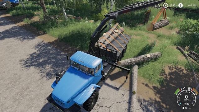 Farming Simulator 19 - Расчищаю дорогу. Продаю журналы - Фермер в с. ВАРВАРОВКА # 33 смотреть онлайн