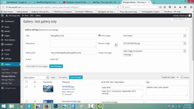 how to create new gallery using nextgen wordpress gallery смотреть онлайн