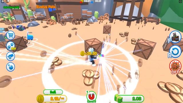 СОБРАЛ БЕСКОНЕЧНО ОГРОМНУЮ АРМИЮ ПИТОМЦЕВ И ПРОШЕЛ СИМУЛЯТОР МАГНИТА 2! ROBLOX Magnet Simulator 2 смотреть онлайн