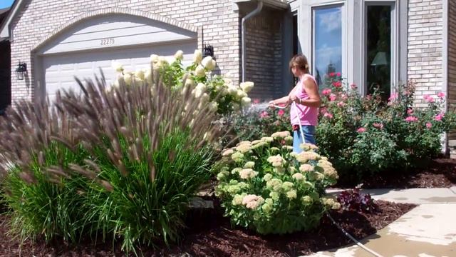Freshening up an Existing Landscape in Farmington Hills, Michigan! смотреть онлайн