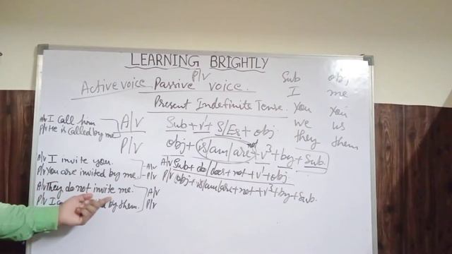 #Learningbrightly| Active Voice and Passive Voice Series Day1 || Passive Voice Simple Present Tens смотреть онлайн
