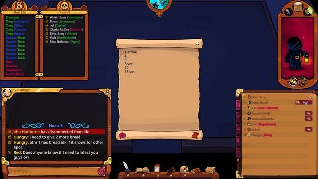 Town of Salem 2 | FIRST BAKER WIN!! - Four Horsemen Gameplay смотреть онлайн