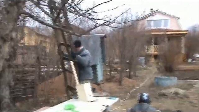 Как мы вешали скворечник для скворцов, а прилетели свиристели смотреть онлайн