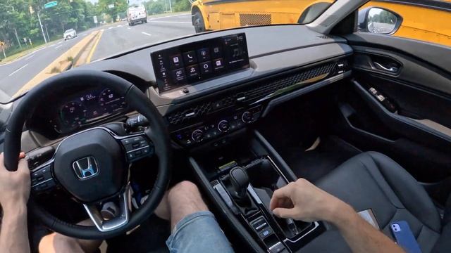 2023 Honda Accord Hybrid Touring - POV Test Drive | 0-60 смотреть онлайн
