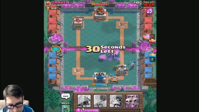 Прохождение Clash Royale (Клэш Рояль) - Пытаюсь найти оптимальную стратегию #2 смотреть онлайн