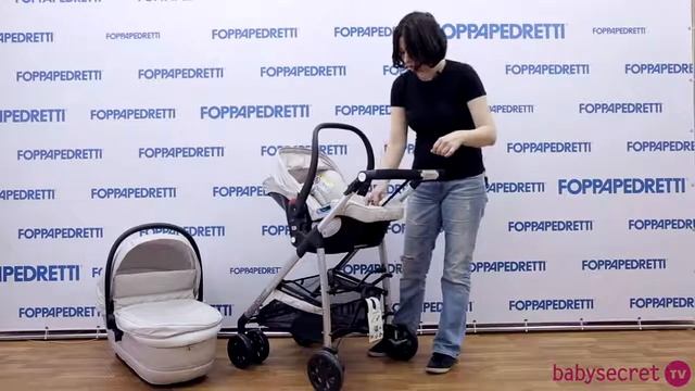 Обзор по коляске Foppapedretti Tuo Travel System 3 в 1 смотреть онлайн