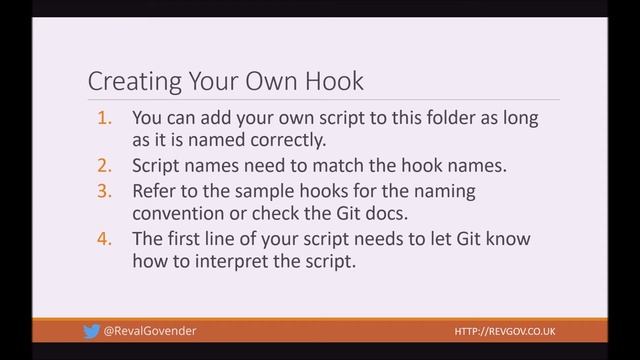 Git Hooks Part 1 - Getting Started смотреть онлайн