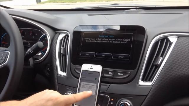 How to Pair Your Cell Phone with the Chevy MyLink System смотреть онлайн