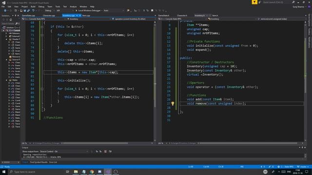 C++ Game Development 2 | State RPG 33 | Inventory (PART 3) смотреть онлайн