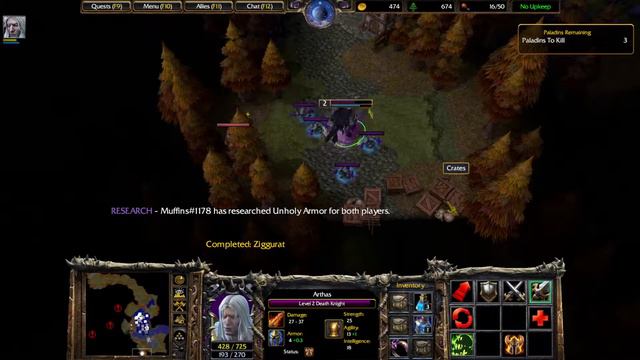 Warcraft 3 Co-op Campaign (Insane Difficulty) Undead 02 смотреть онлайн