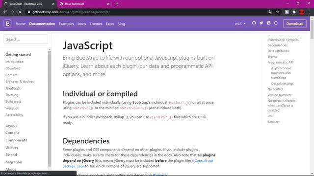Curso de bootstrap 4.5 con ejemplos prácticos.???? смотреть онлайн