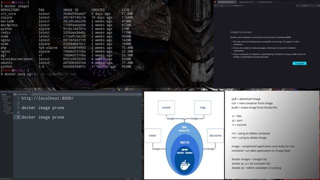 04 - Save and Load Images. Docker images, how to save or load images . docker tutorial смотреть онлайн