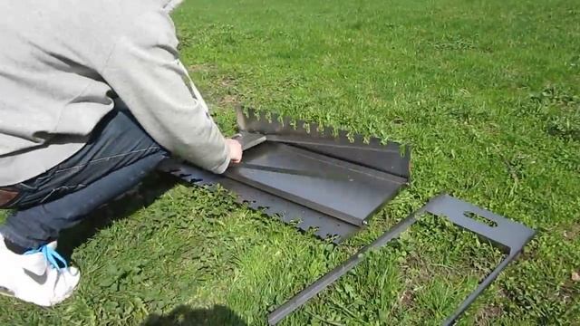 twomangal.ru Общий вид и сборка дачного мангала смотреть онлайн