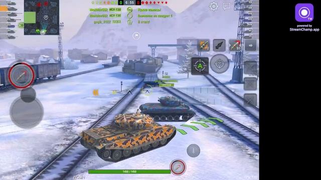 Игра на диком западе с @NervVvnlY | WoT Blitz ! смотреть онлайн