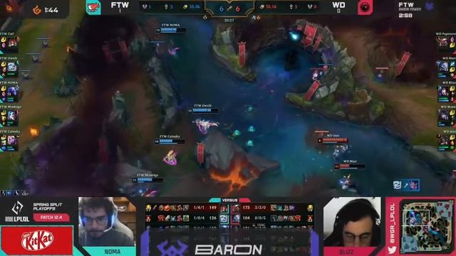 For The Win Esports vs White Dragons | Game 2 [LPLOL 2022 Playoffs] смотреть онлайн