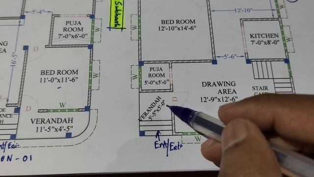 27 x 55 house design II 27 x 55 ghar ka naksha II 27 x 55 home design II 3 bhk house plan смотреть онлайн