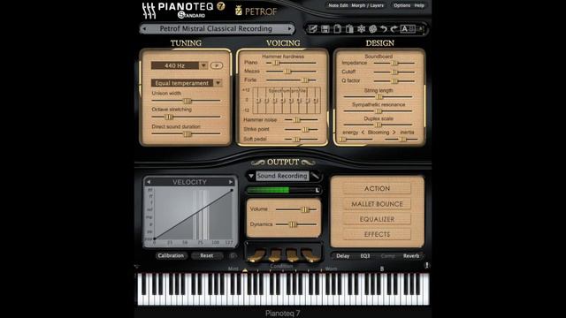 Petrof Mistral Classical recording March смотреть онлайн
