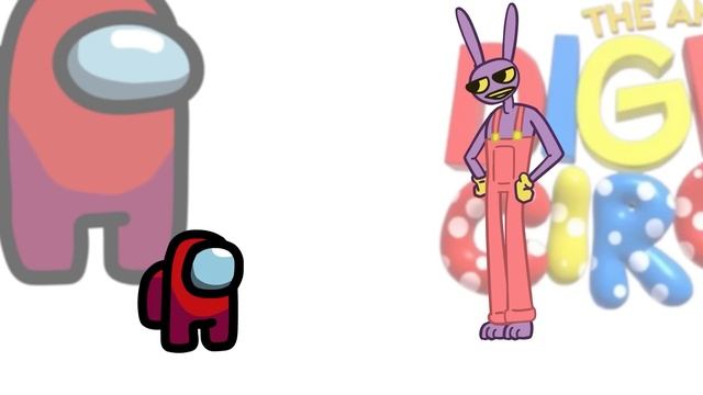 Mini Crewmate Kills The Amazing Digital Circus Characters | Among Us