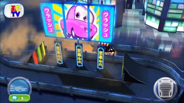 Cars: Fast as Lightning NEON RACING! Neon Yokoza vs DJ, Long GE смотреть онлайн