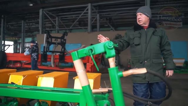 Обзор Пневматическая сеялка МС-12С (свекловичная) смотреть онлайн