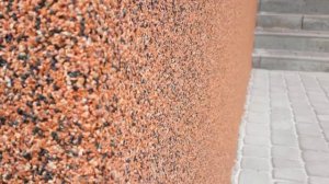 Отделка Фасада Цоколя Мраморной Крошкой Байрамикс Короед Шуба в Белгороде