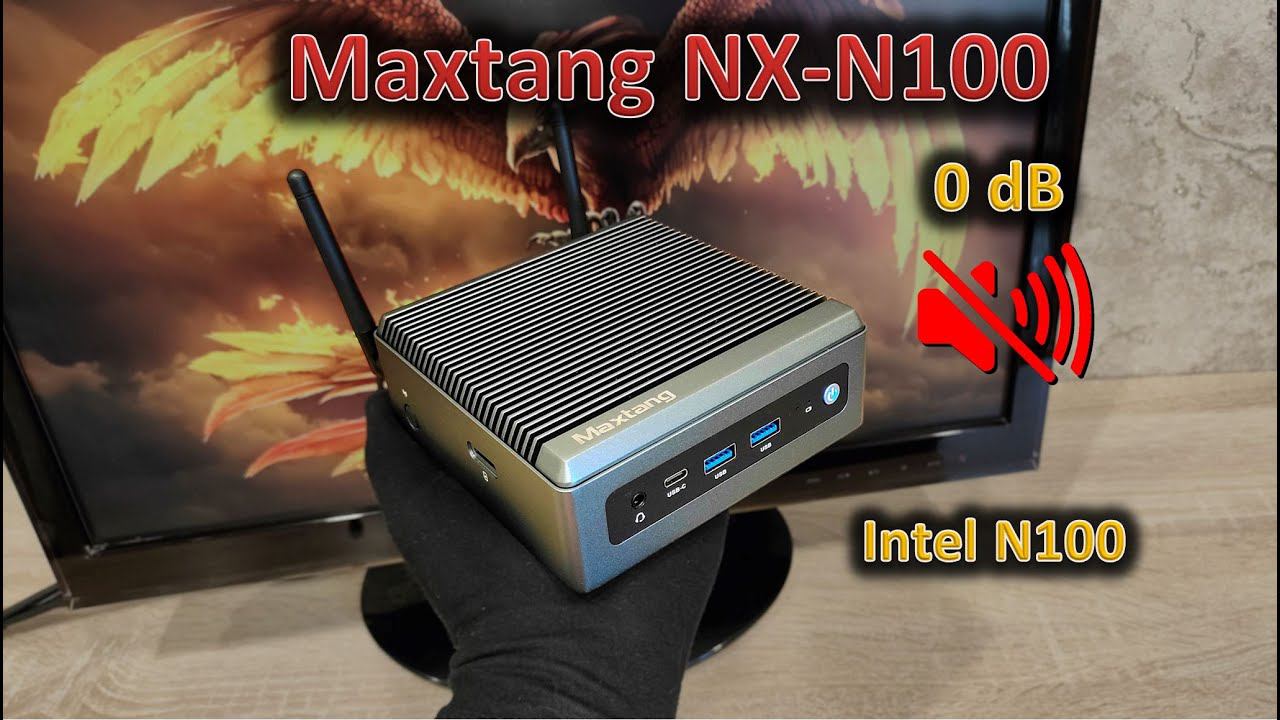 Наконец-то бесшумный: обзор мини-ПК Maxtang NX-N100 с пассивной СО смотреть онлайн