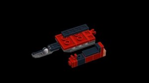 Снегоход "Буран" из Лего (мини-инструкция)