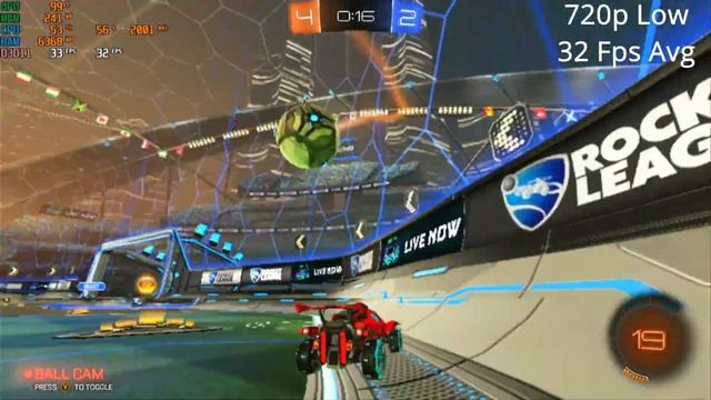 i3 5005u 8GB RAM HD 5500 Rocket League смотреть онлайн