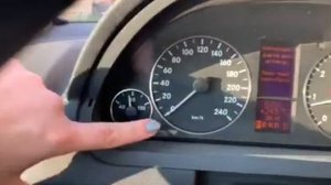 Сброс ошибки давления в шинах W169 mercedes A150