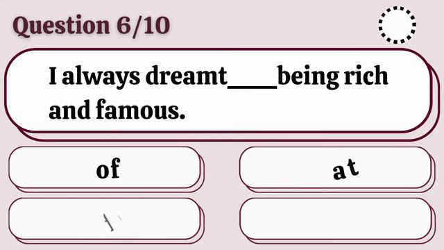 Prepositions Quiz #3 | Can you get a 10/10 on this Quiz? | English Practice Test for beginners смотреть онлайн
