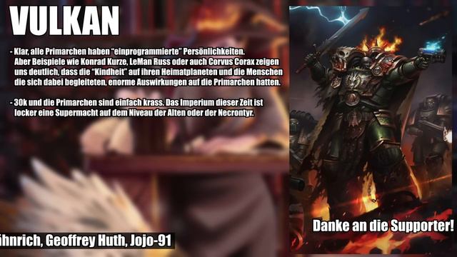 Der flammende Primarch - Vulkan | Warhammer 40k Lore смотреть онлайн