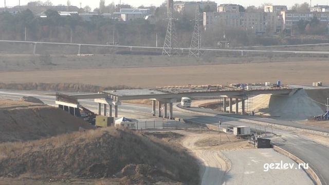 Крым трасса Таврида 5 этап между шоссе Симферополь-Евпатория и аэропортом ноябрь 2019 смотреть онлайн