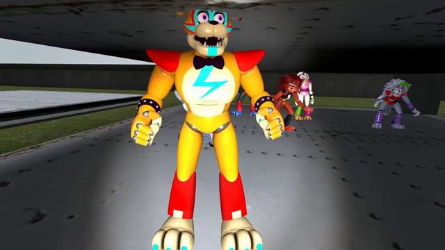 10 WAYS TO DESTROY ALL GLAMROCK ANIMATRONICS In Garry's Mod! Five Nights at Freddy's смотреть онлайн