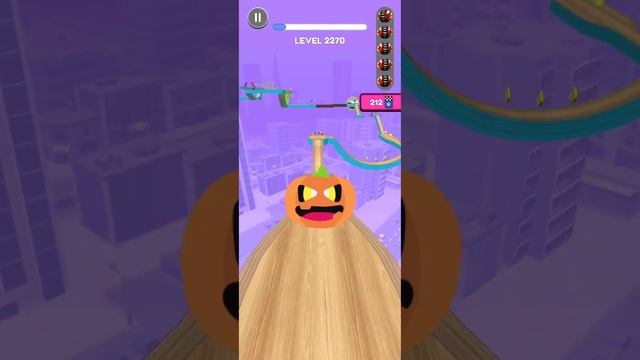 Going Balls Pumpkin ?? Play #goingballs #gameplay