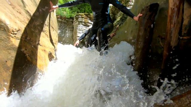 Каньонинг в Сочи. Каньон реки Кудепста смотреть онлайн