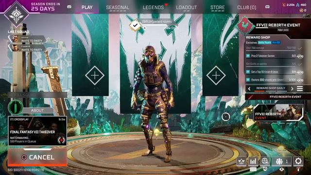 NEW EVENT-Final Fantasy-APEX LEGENDS смотреть онлайн