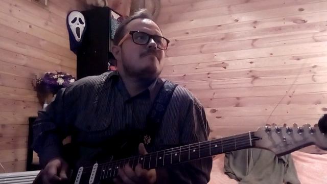 Guitar jam. Fender strat mim hss. Solo demo. смотреть онлайн