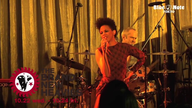 THE BRAND NEW HEAVIES @BLUE NOTE TOKYO (2014 10.22 Wed.)