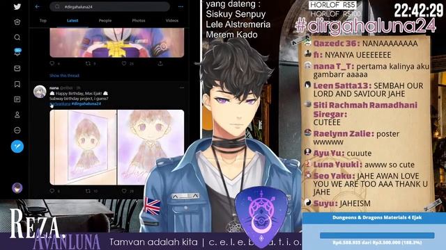 【 #dirgahaluna24 + Open Membership】C. E. L. E. B. R. A. T. I. O. N.【NIJISANJI ID】 смотреть онлайн