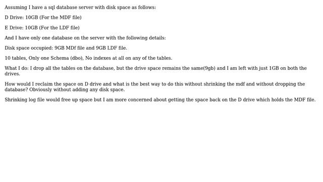 Databases: Free up disk space on sql server (2 Solutions!!) смотреть онлайн
