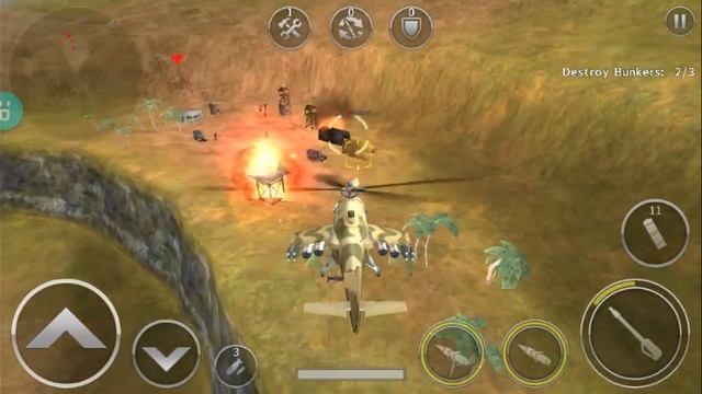 Gunship Battle Helicopter 3D Mission 1 Lynx смотреть онлайн