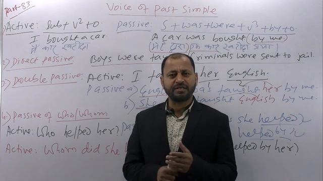 Part-84 Voice of past continuous смотреть онлайн