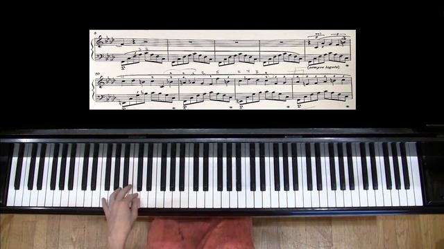 Chopin Nouvelle etude No. 1 in f minor: tutorial for small hands смотреть онлайн