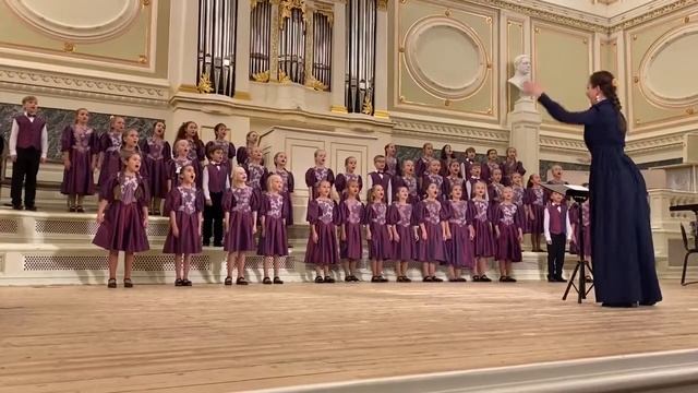 Хор " Невская доминанта " Санкт-петербургской детской школы искусств им. М. И. Глинки смотреть онлайн