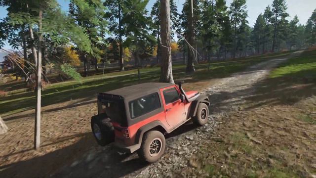 Jeep Wrangler Rubicon || Drive through || Forza Horizon 4 || Logitech G29 смотреть онлайн